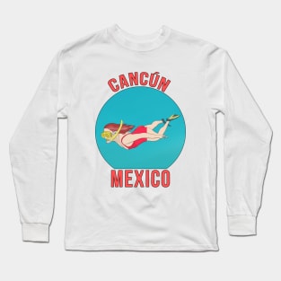 Cancun Mexico Long Sleeve T-Shirt